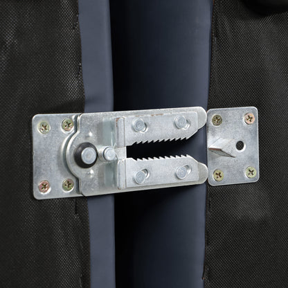 Crescent Navy Blue Faux Leather Modular Sectional Sec5B