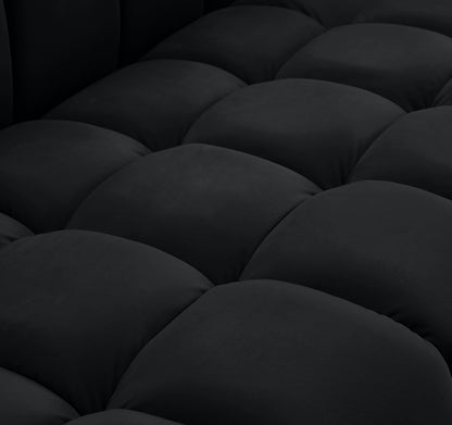 Industry Black Velvet Chair C