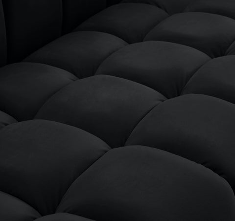 Industry Black Velvet Chair C