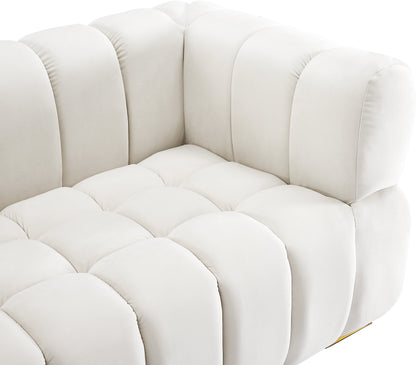 Industry Cream Velvet Chair C