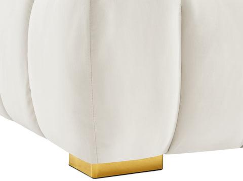 Industry Cream Velvet Sofa S