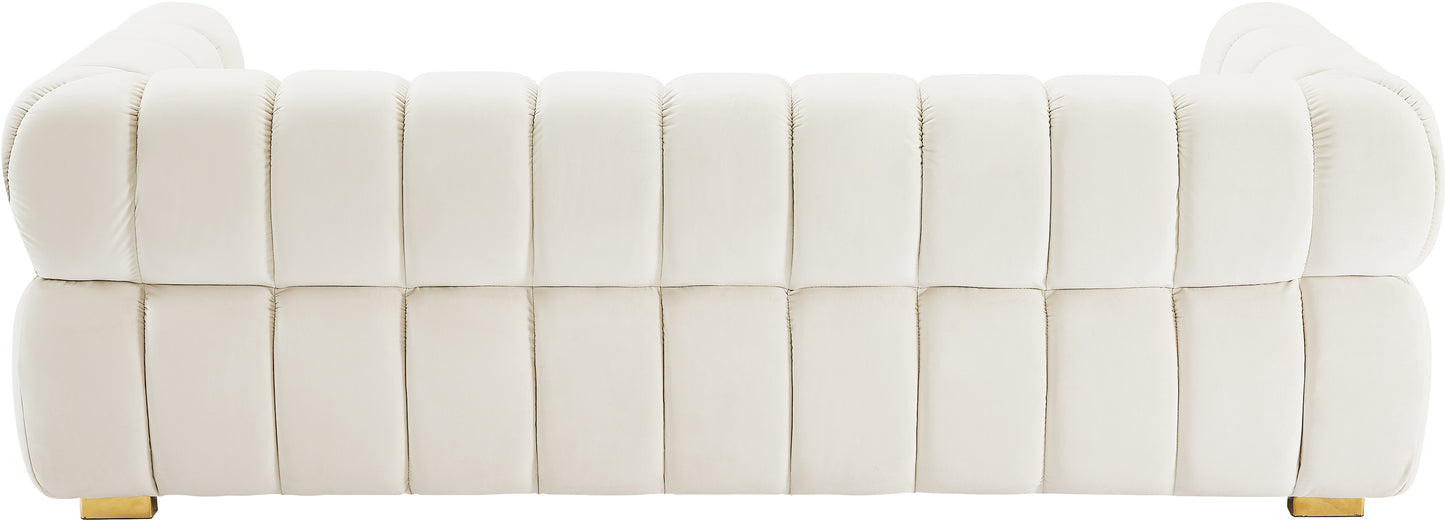 industry cream velvet sofa s