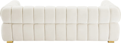 Industry Cream Velvet Sofa S