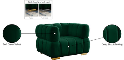 Industry Green Velvet Chair C