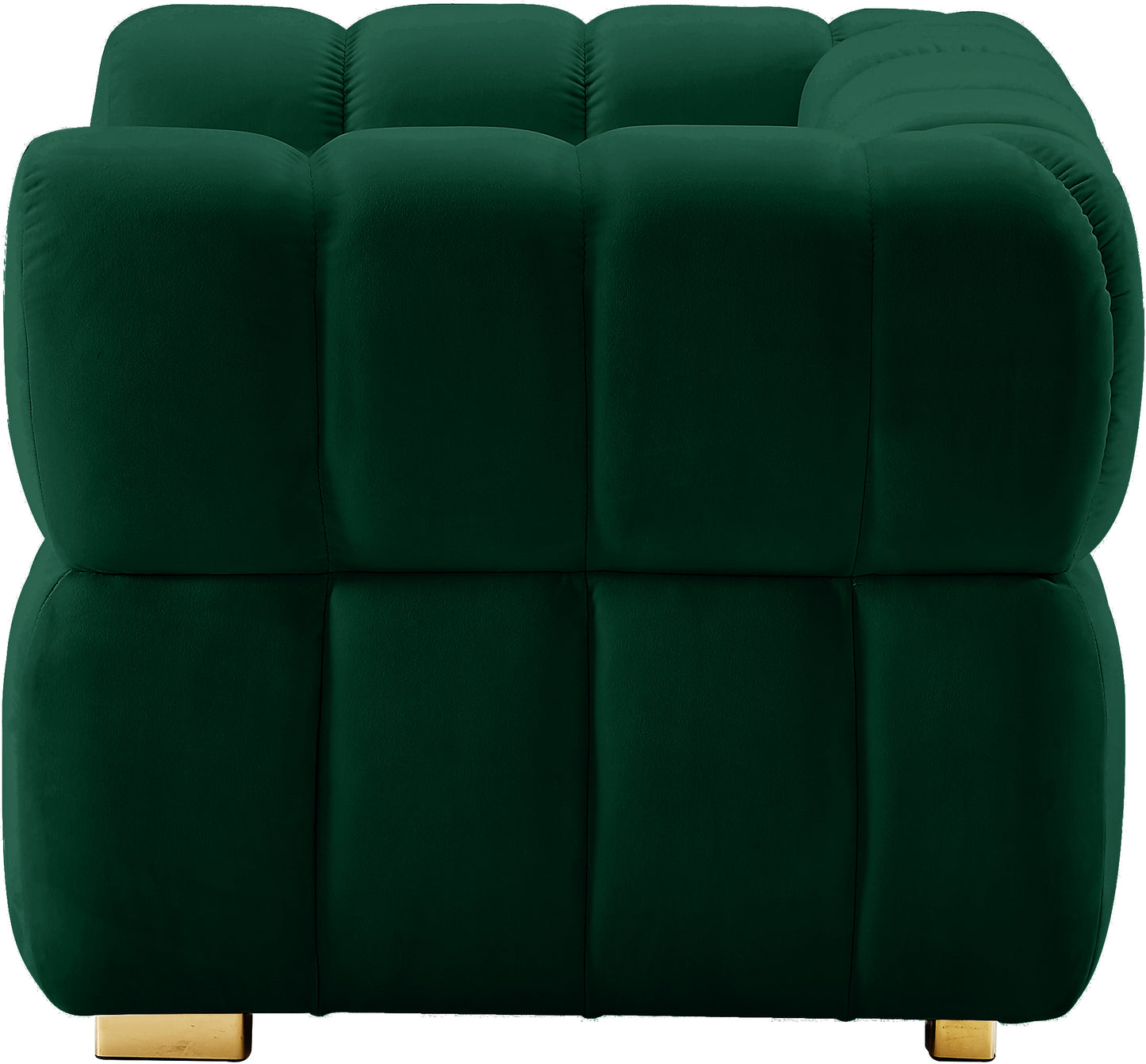 industry green velvet chair c