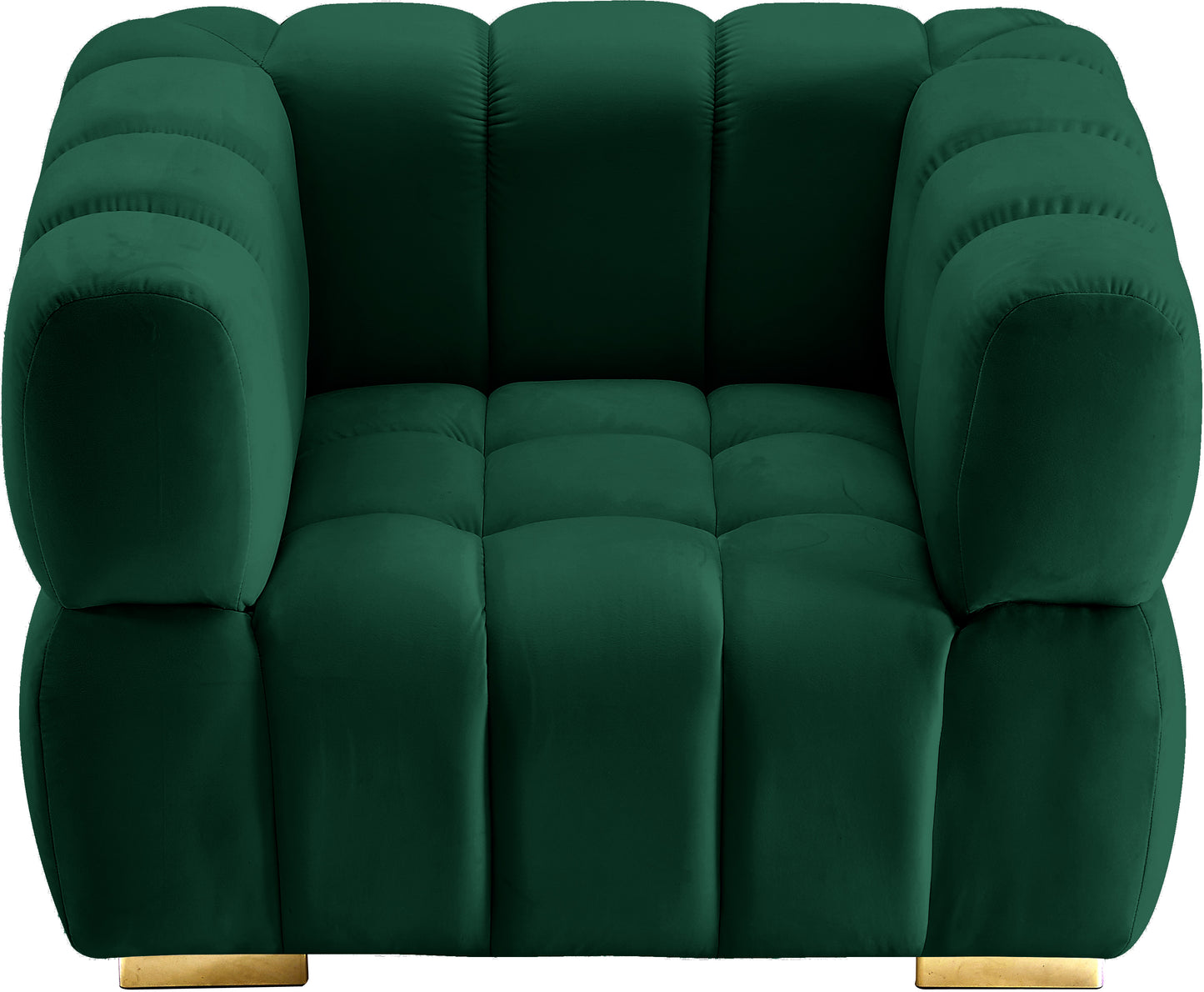 industry green velvet chair c