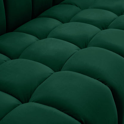 Industry Green Velvet Loveseat L