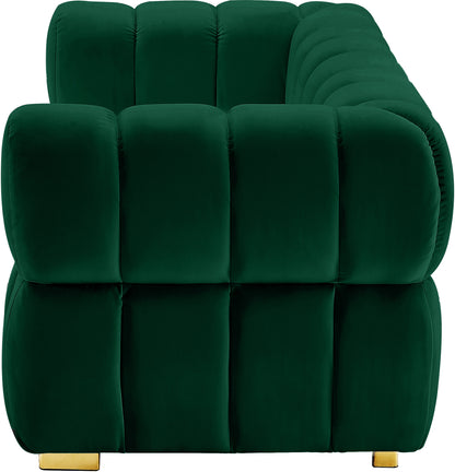 Industry Green Velvet Loveseat L