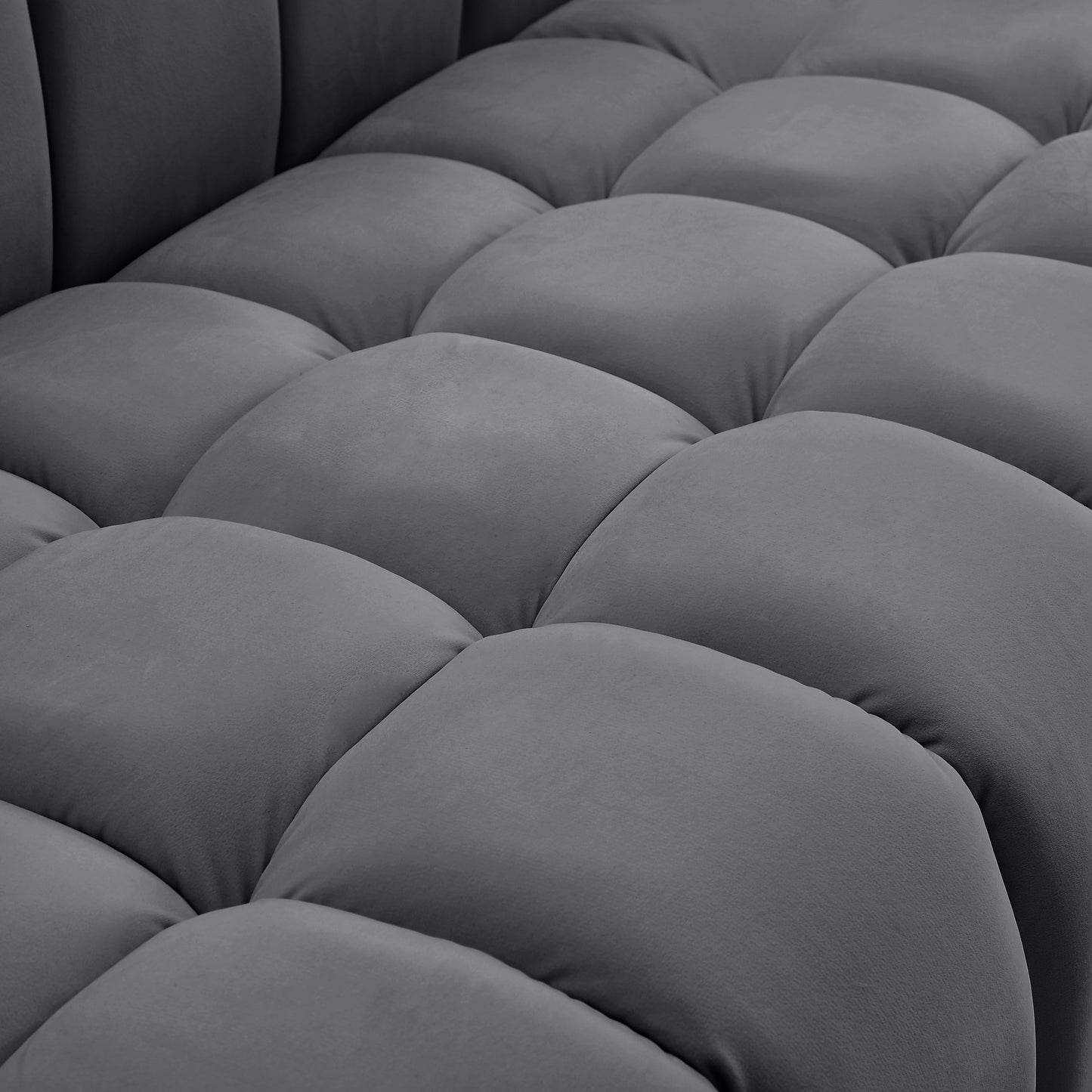 industry grey velvet sofa s