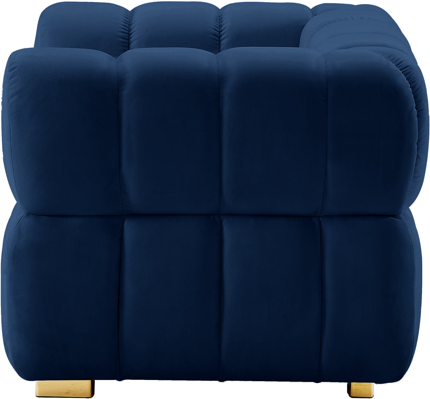 industry navy velvet chair c