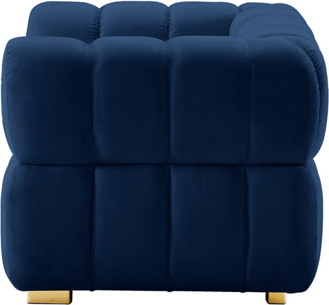 Industry Navy Velvet Chair C