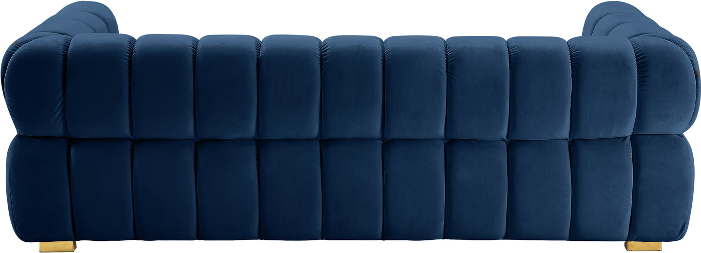 industry navy velvet sofa s