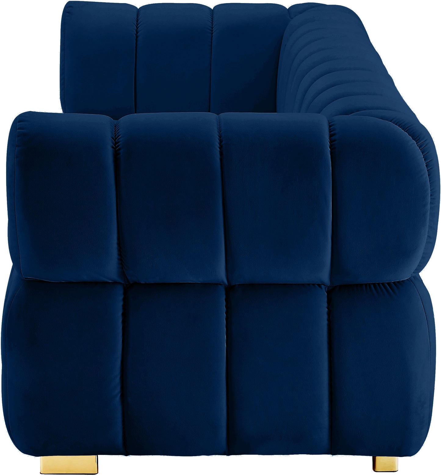 industry navy velvet sofa s