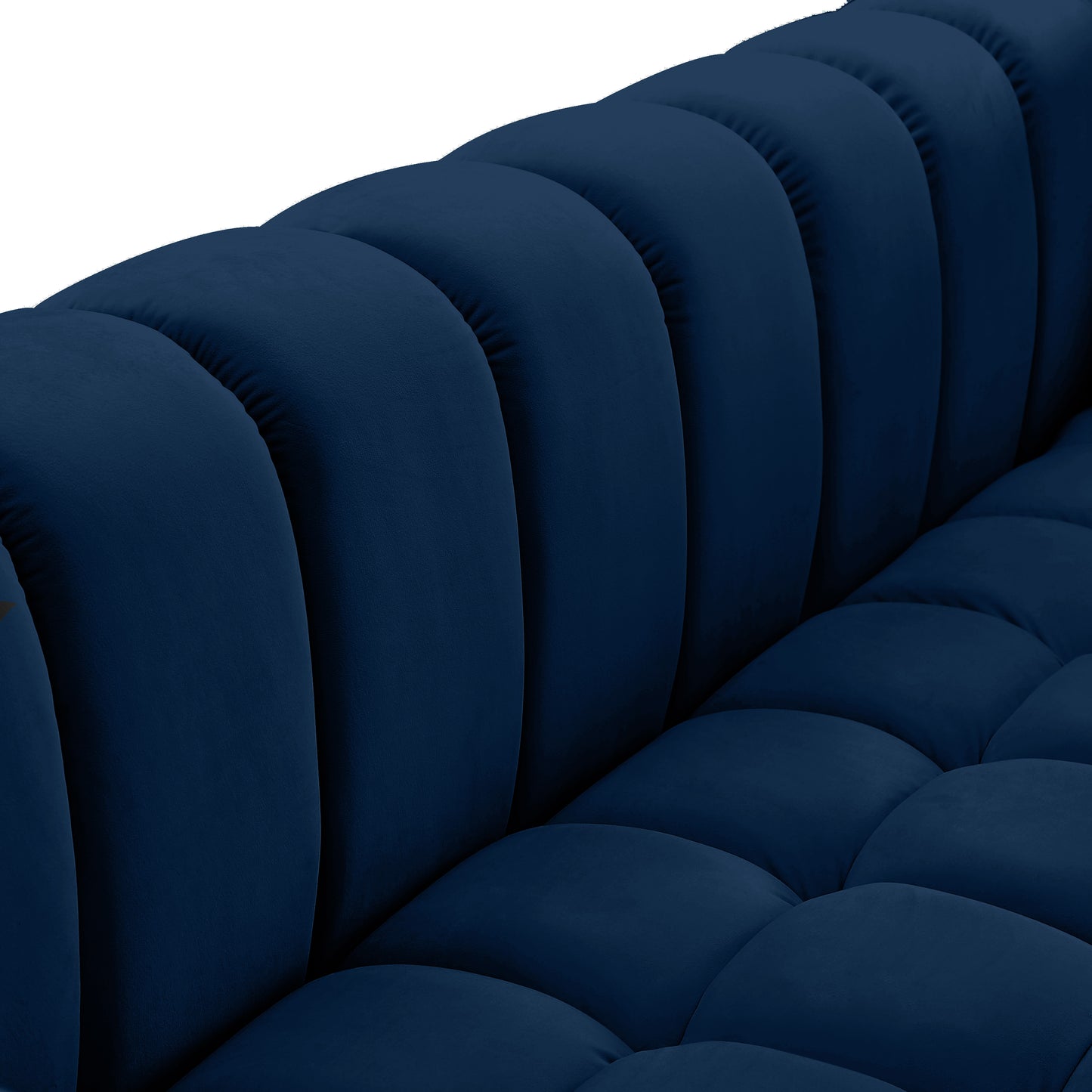 industry navy velvet sofa s