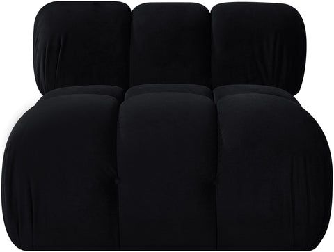 Camden Black Velvet Performance Fabric Upholstered Chair, 1 Piece