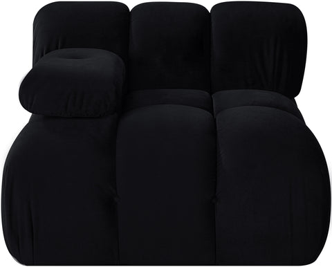 Camden Black Velvet Performance Fabric Upholstered Chair, 1 Piece