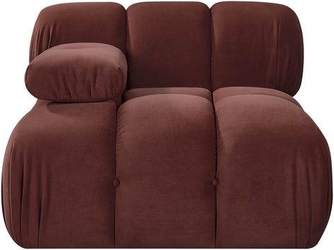 Camden Rose Velvet Performance Fabric Upholstered Chair, 1 Piece