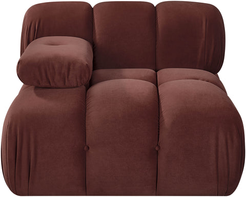 Camden Rose Velvet Performance Fabric Upholstered Chair, 1 Piece