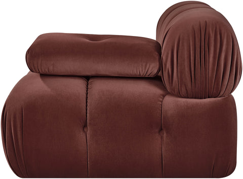 Camden Rose Velvet Performance Fabric Upholstered Chair, 1 Piece