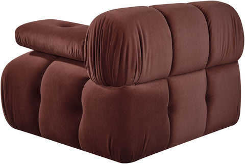 Camden Rose Velvet Performance Fabric Upholstered Chair, 1 Piece