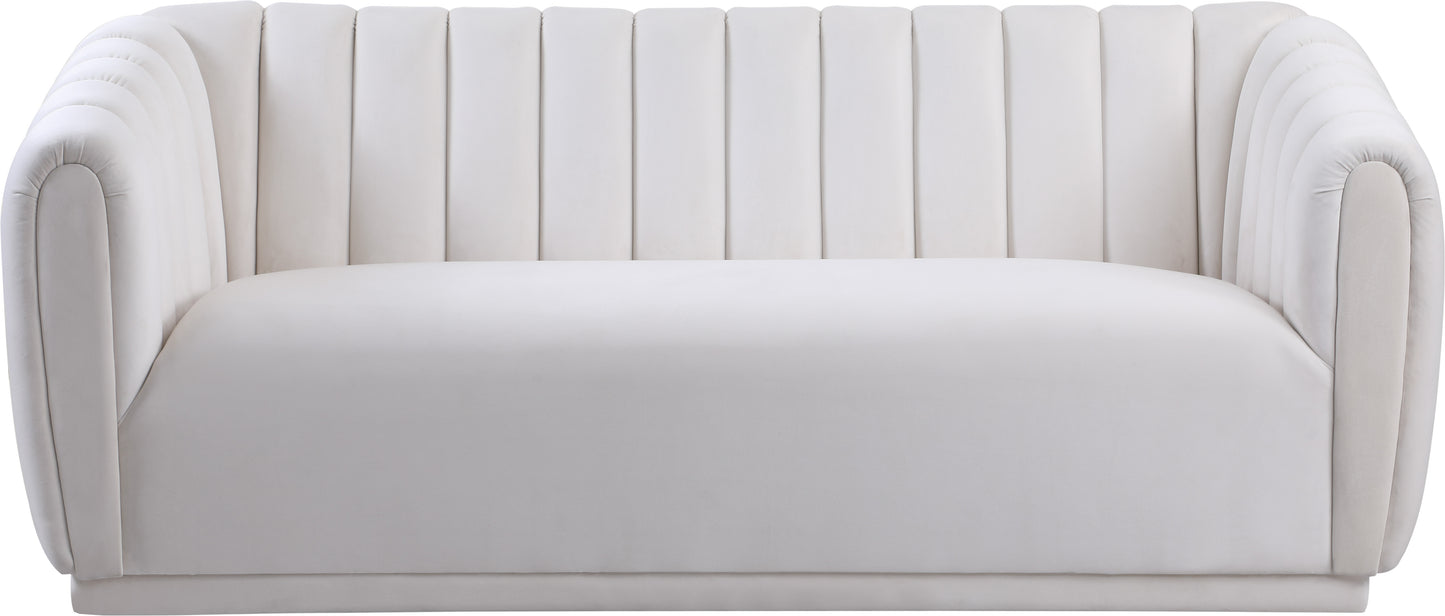 carter cream velvet sofa s