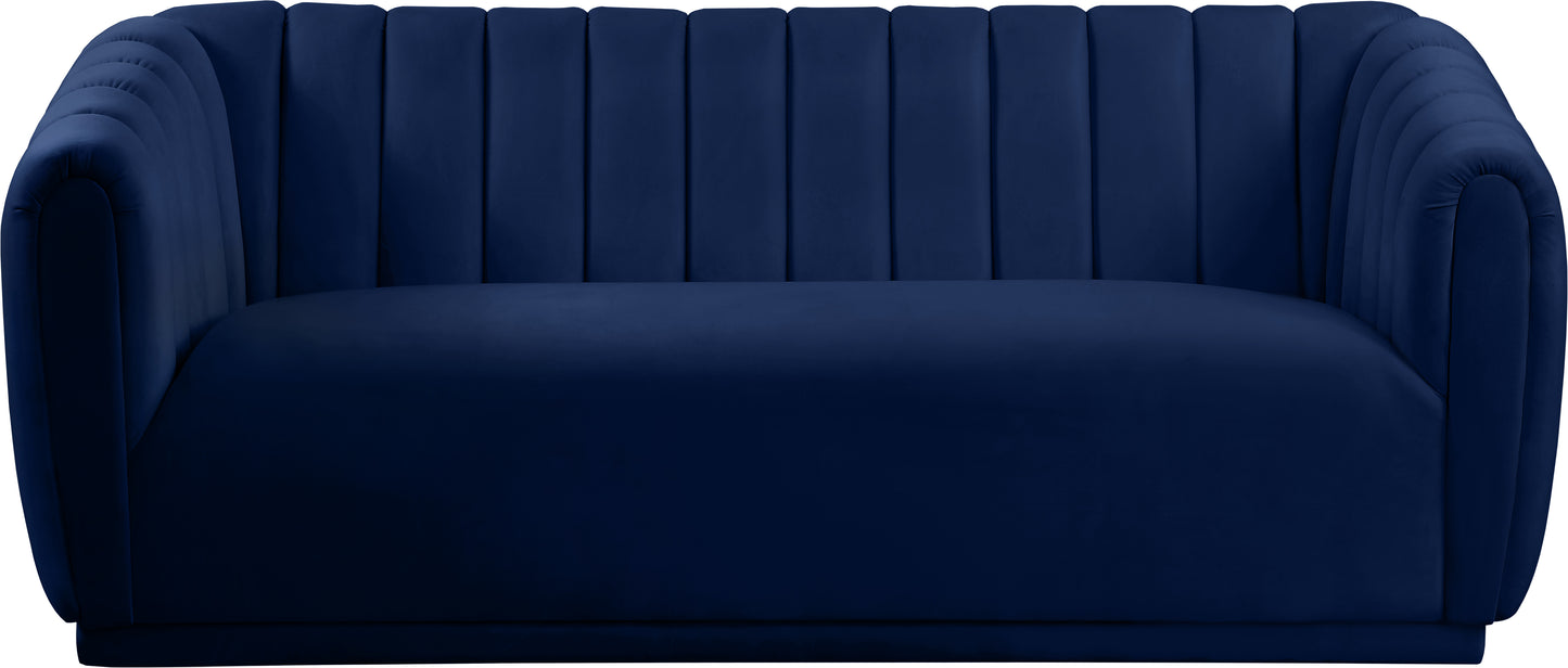 carter navy velvet sofa s