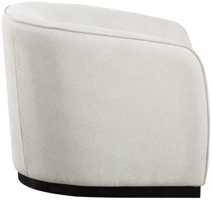 Dream Beige Polyester Fabric Chair C