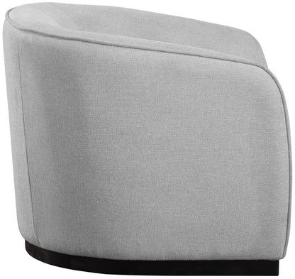 Dream Grey Polyester Fabric Chair C