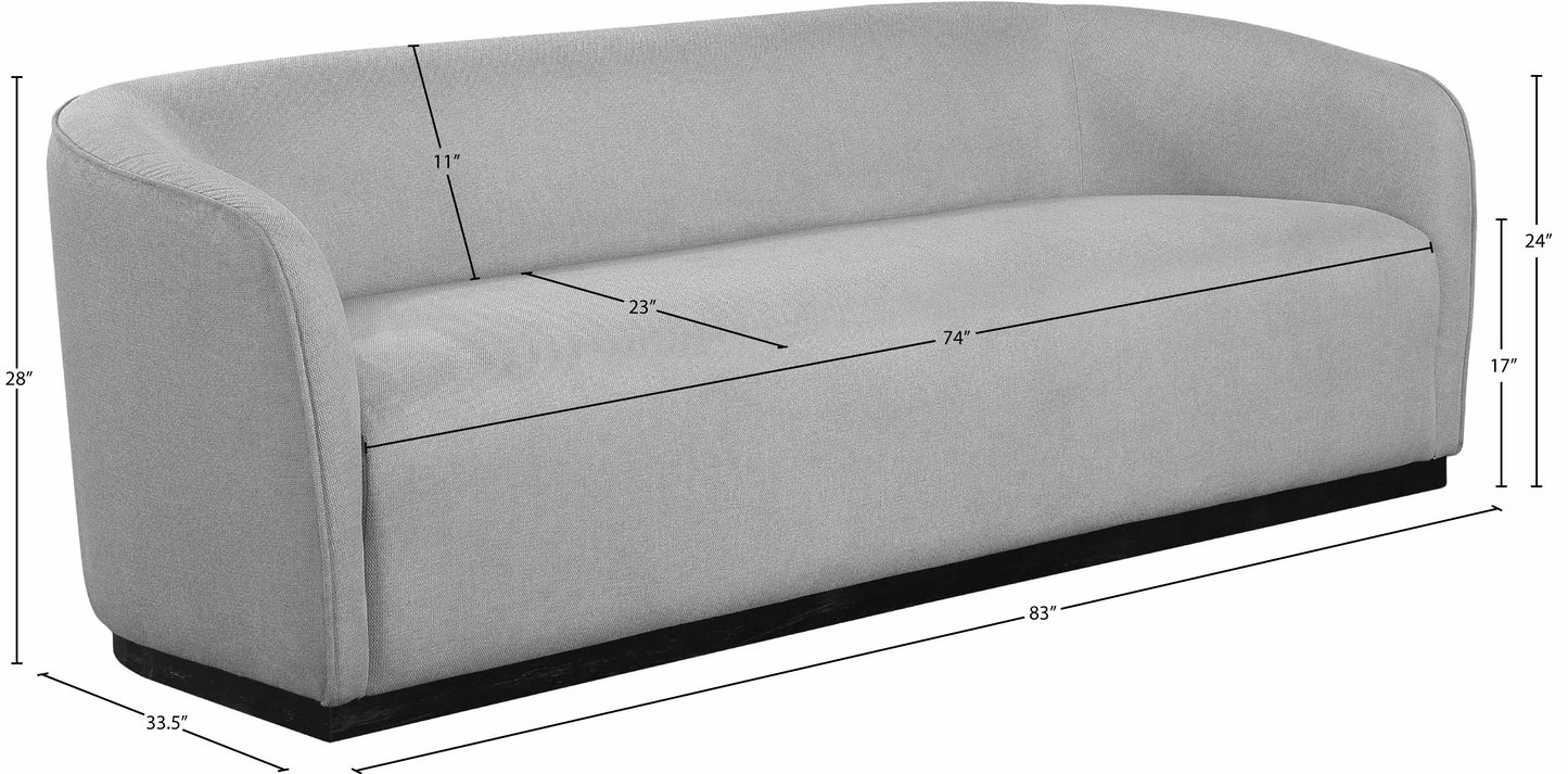 dream grey polyester fabric sofa s