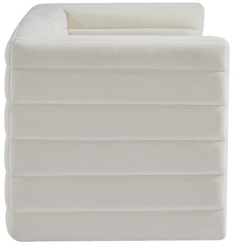 Amelia Cream Velvet Modular Sofa S63