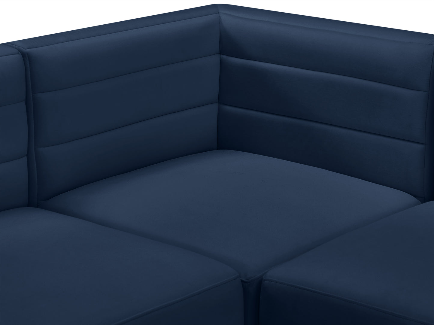 amelia navy velvet modular sofa s126