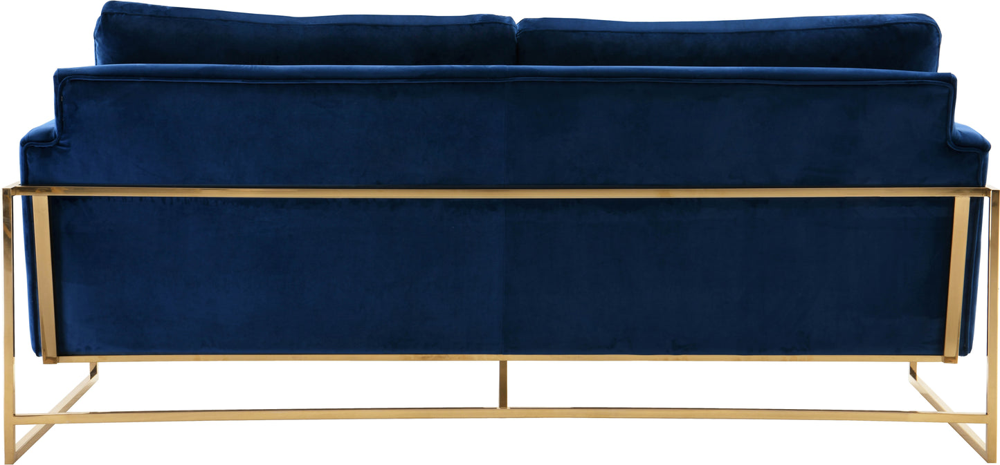 noah navy velvet sofa s