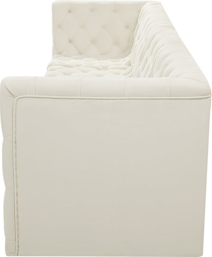 Luna Cream Velvet Modular Sofa S128