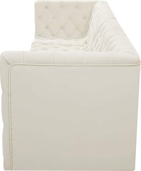 Luna Cream Velvet Modular Sofa S128