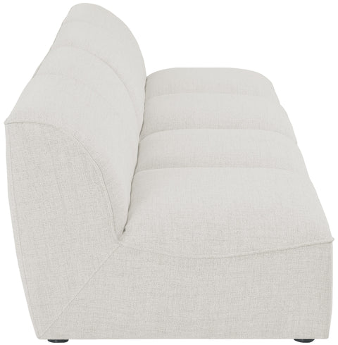 Tavolo Cream Durable Linen Textured Modular Sofa S132