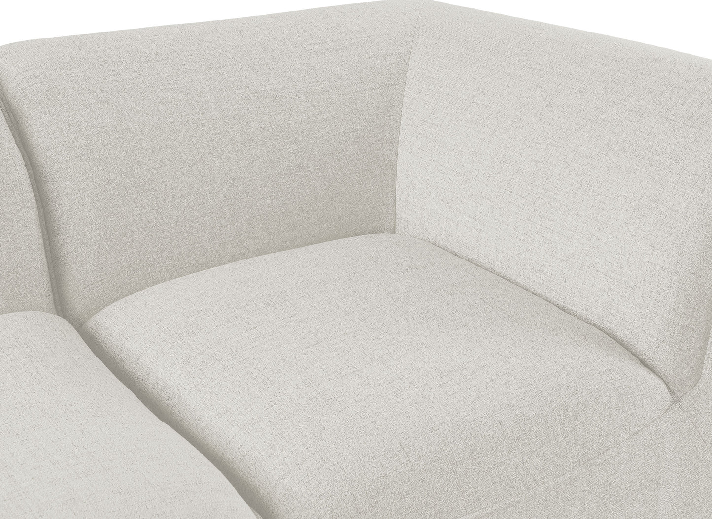 tavolo cream durable linen textured modular sofa s142