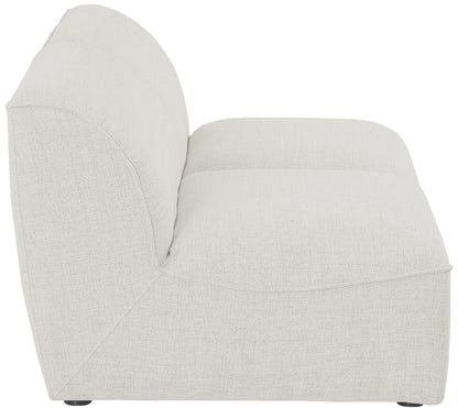 Tavolo Cream Durable Linen Textured Modular Sofa S66