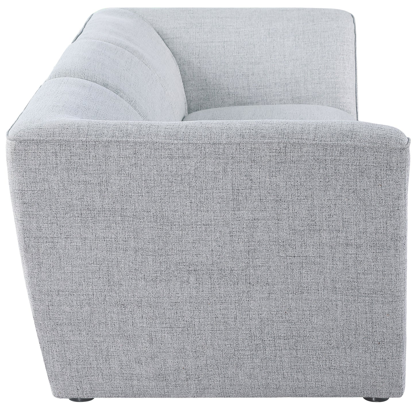 tavolo grey durable linen textured modular sofa s109