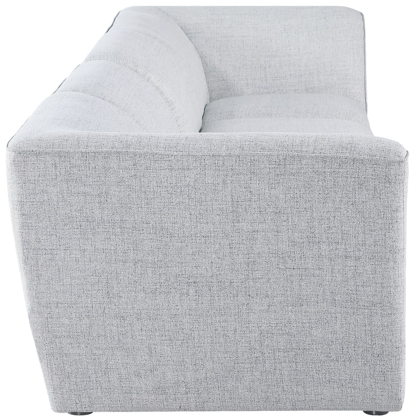 tavolo grey durable linen textured modular sofa s142