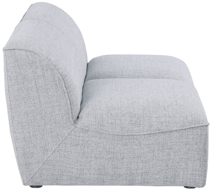 Tavolo Grey Durable Linen Textured Modular Sofa S66