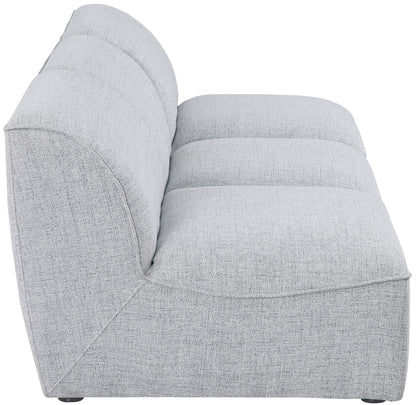 Tavolo Grey Durable Linen Textured Modular Sofa S99