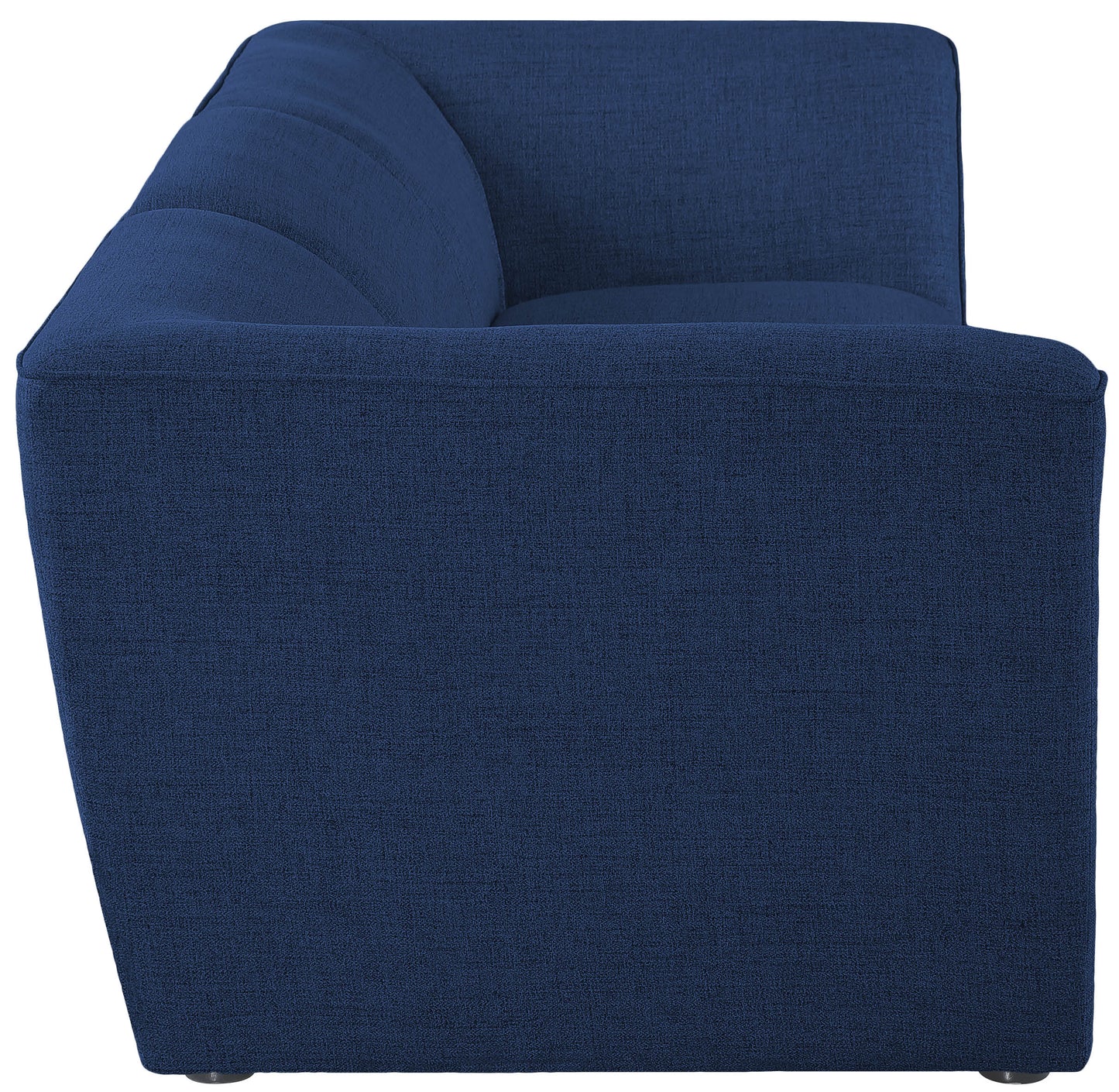 tavolo navy durable linen textured modular sofa s109