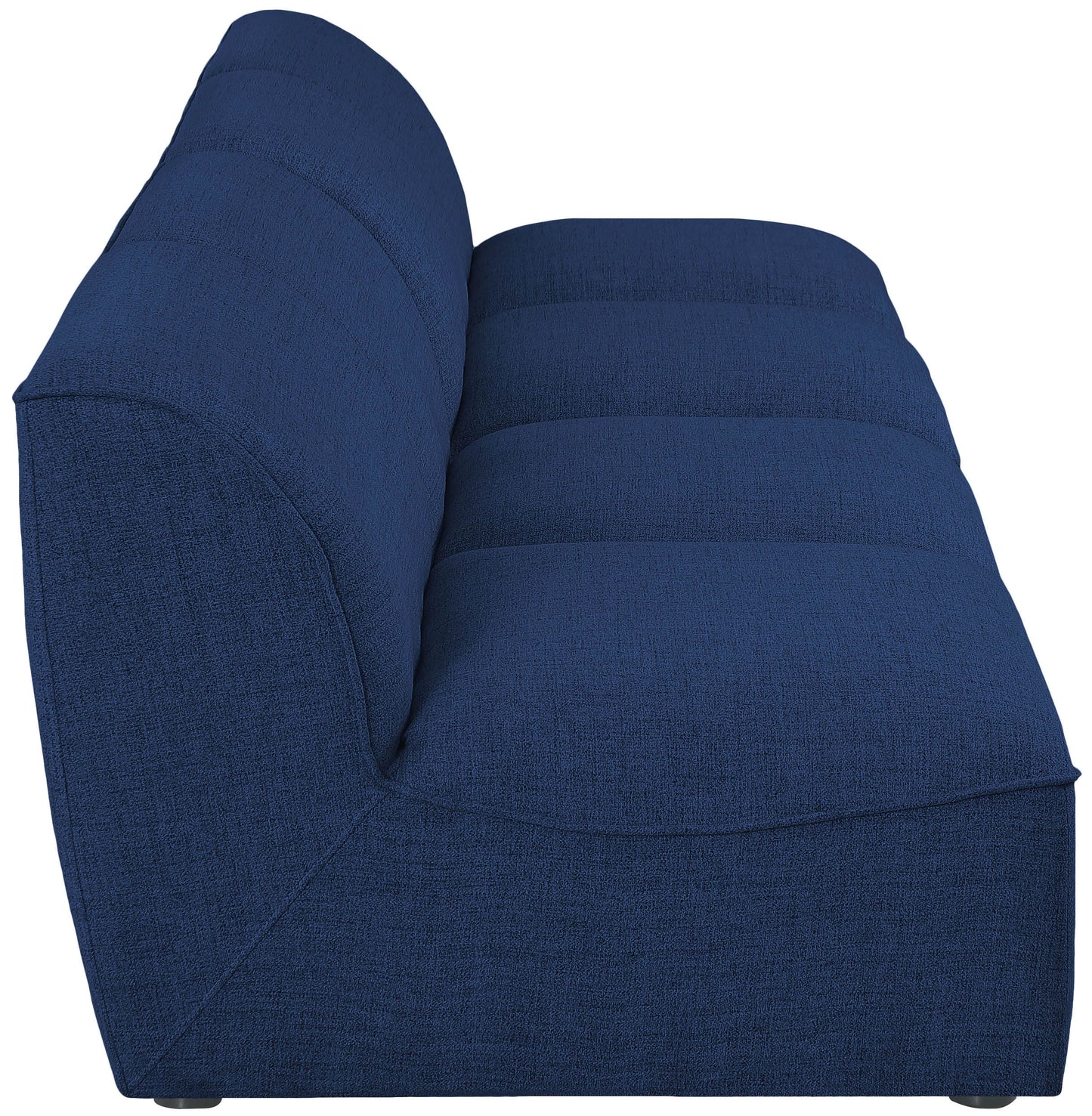 tavolo navy durable linen textured modular sofa s132