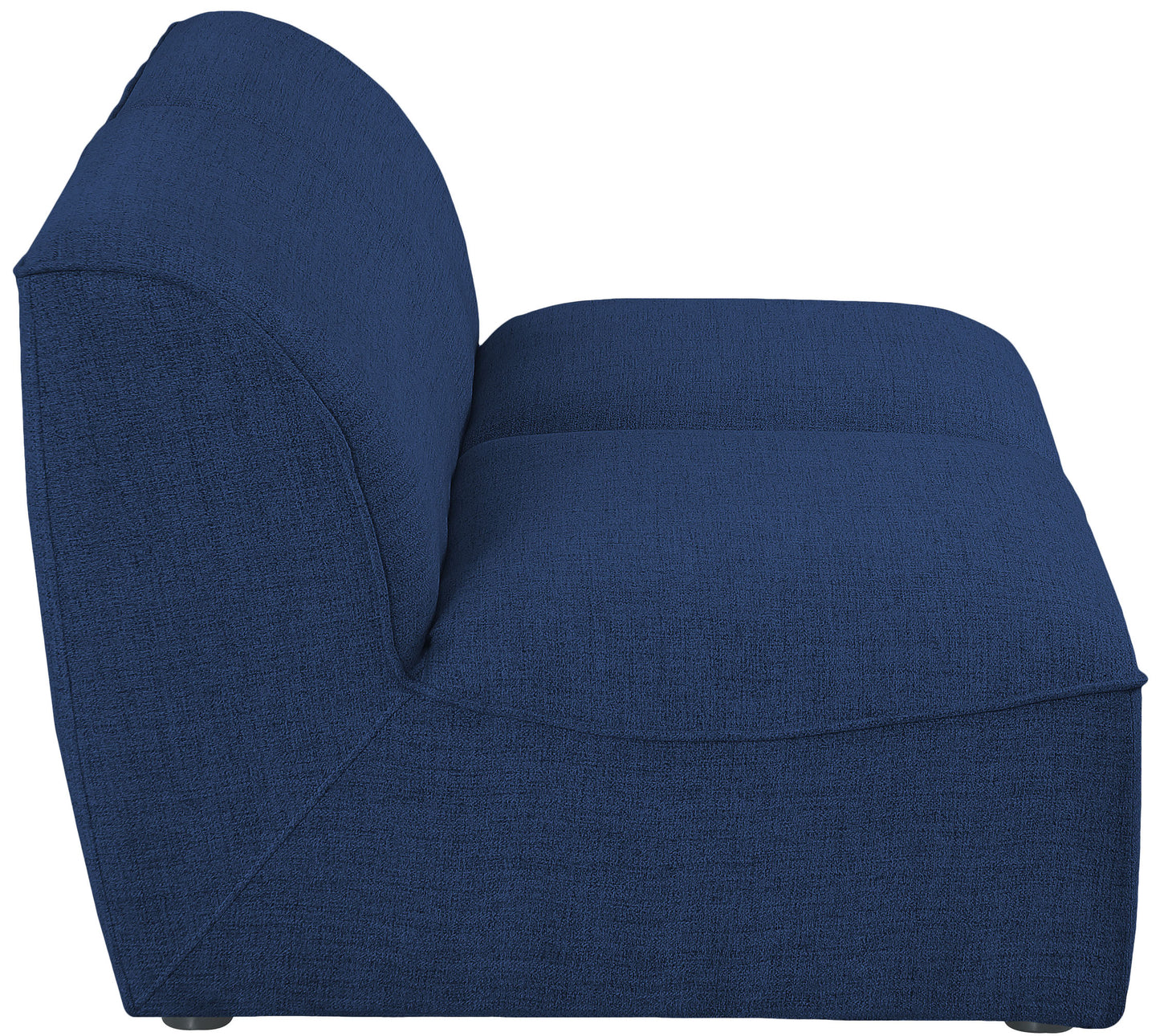 tavolo navy durable linen textured modular sofa s66