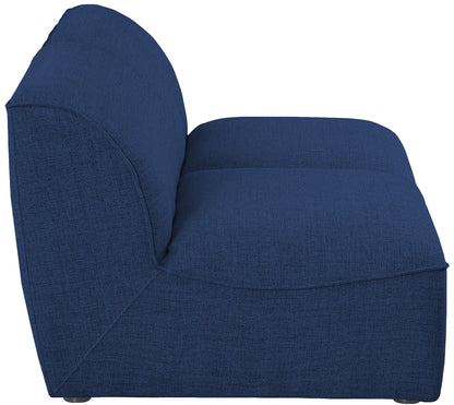 Tavolo Navy Durable Linen Textured Modular Sofa S66