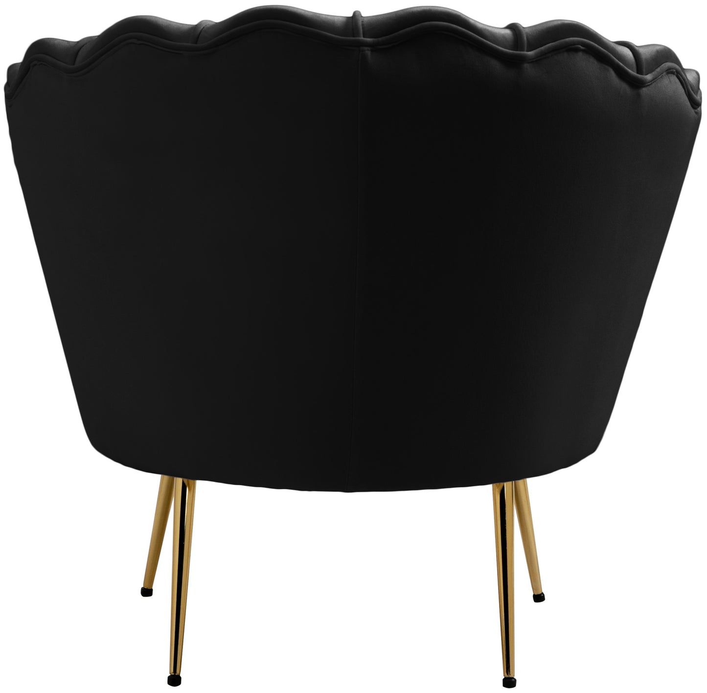 alessio black velvet chair c