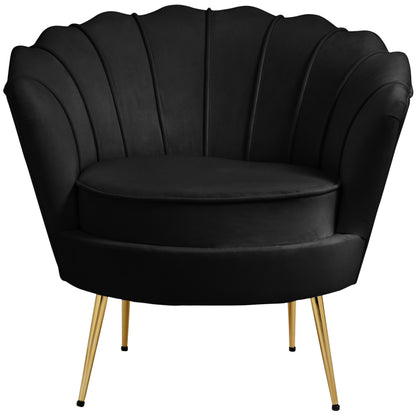 Alessio Black Velvet Chair C