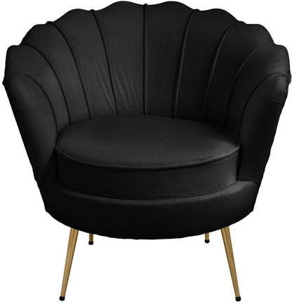 Alessio Black Velvet Chair C