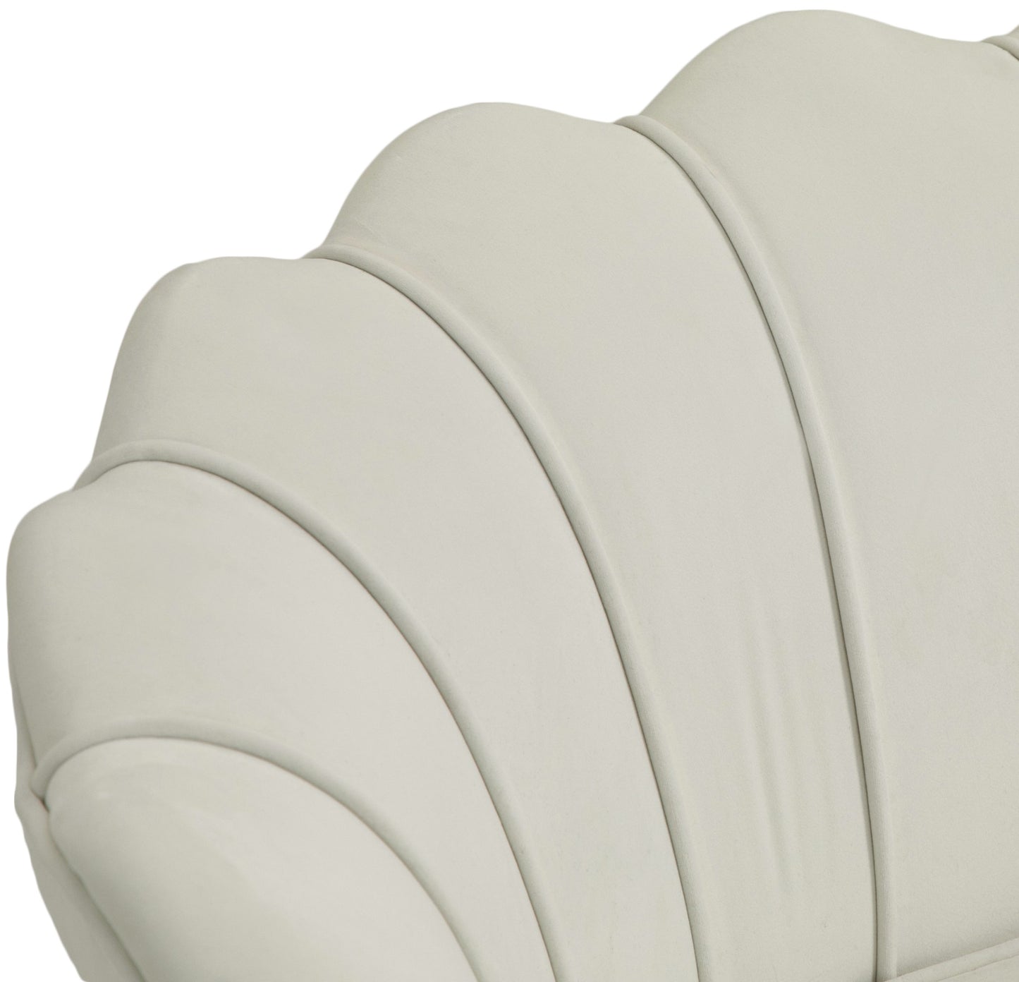 alessio cream velvet chair c