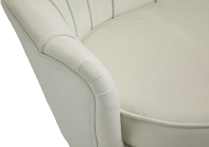 Alessio Cream Velvet Chair C